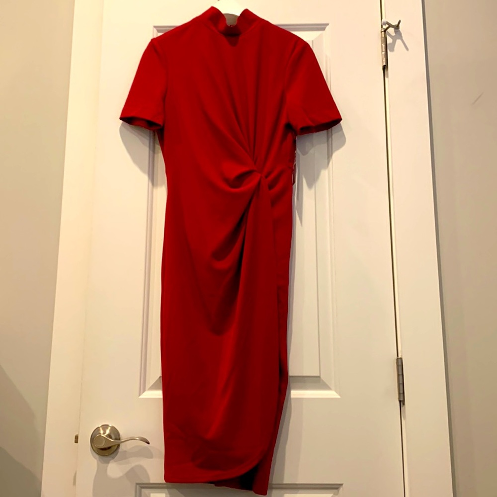 **NWT** Tahari pomegranate dress